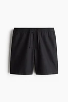 Relaxed-Fit Linen-Blend Shorts