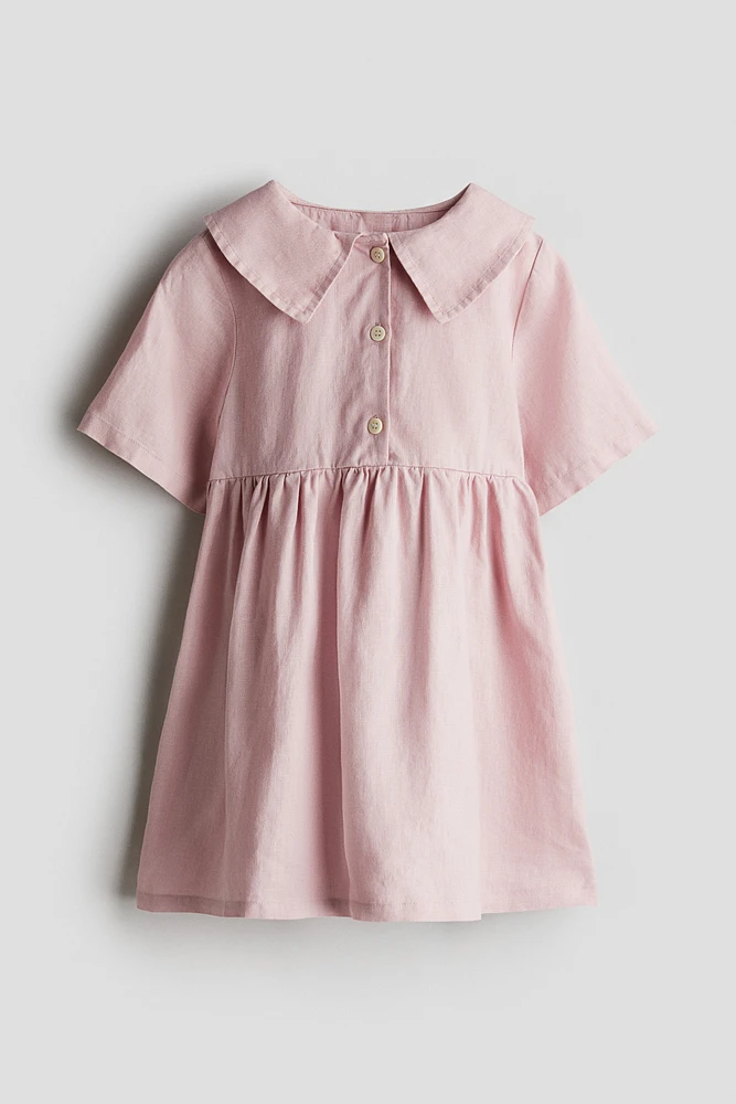 Loose-Fit Linen Dress