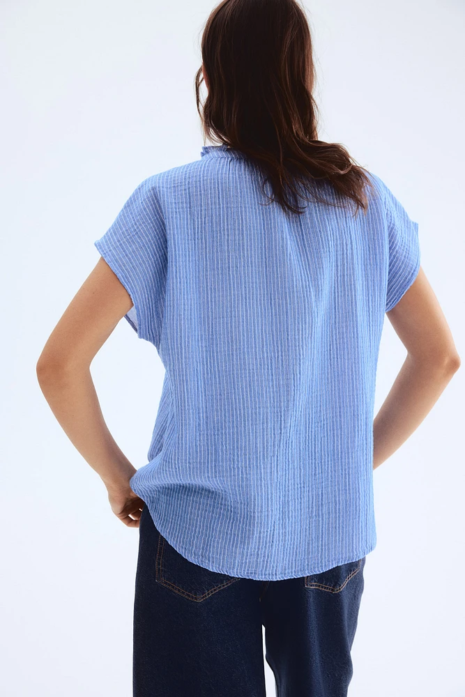 Cotton Muslin Blouse