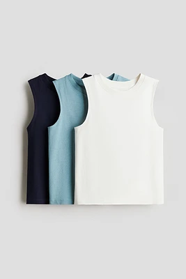 3-Pack Cotton Jersey Tank Tops