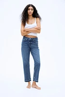 Straight Regular Ankle Jeans