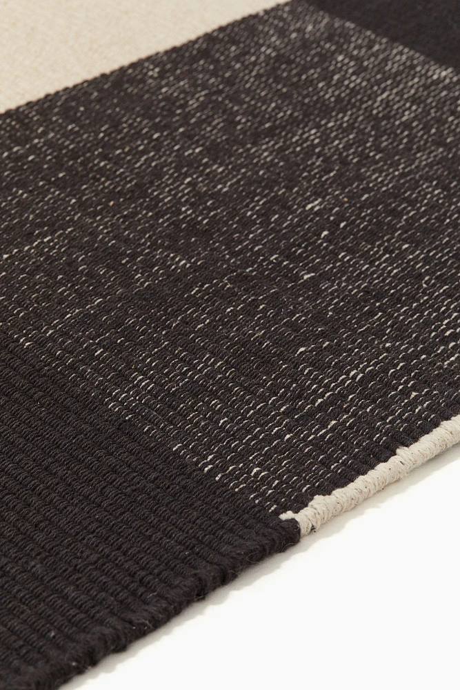 Plaid Flatweave Rug