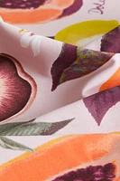 Round Water-Repellent Tablecloth