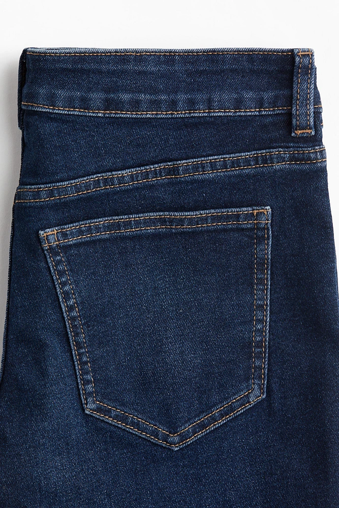 Flared Low Ankle Jeans