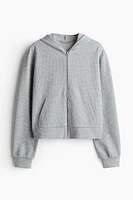 Waffled Hooded Jacket