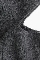 Rib-knit Balaclava