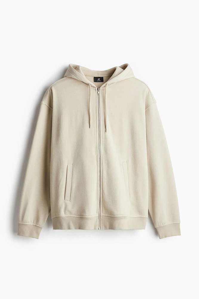 Loose Fit Hooded Jacket