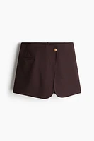 Jupe-short en interlock