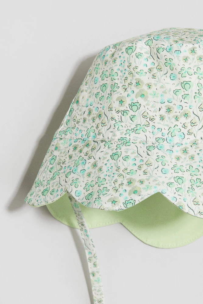 Scalloped Bucket Hat