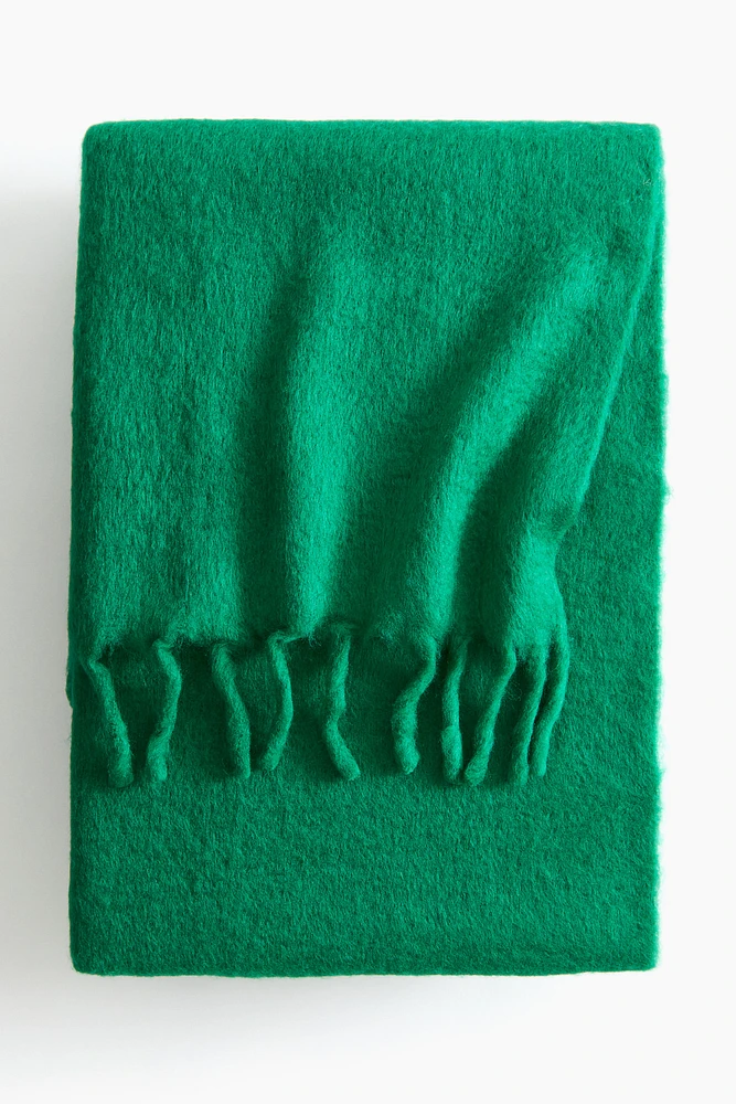 Wool-blend Throw