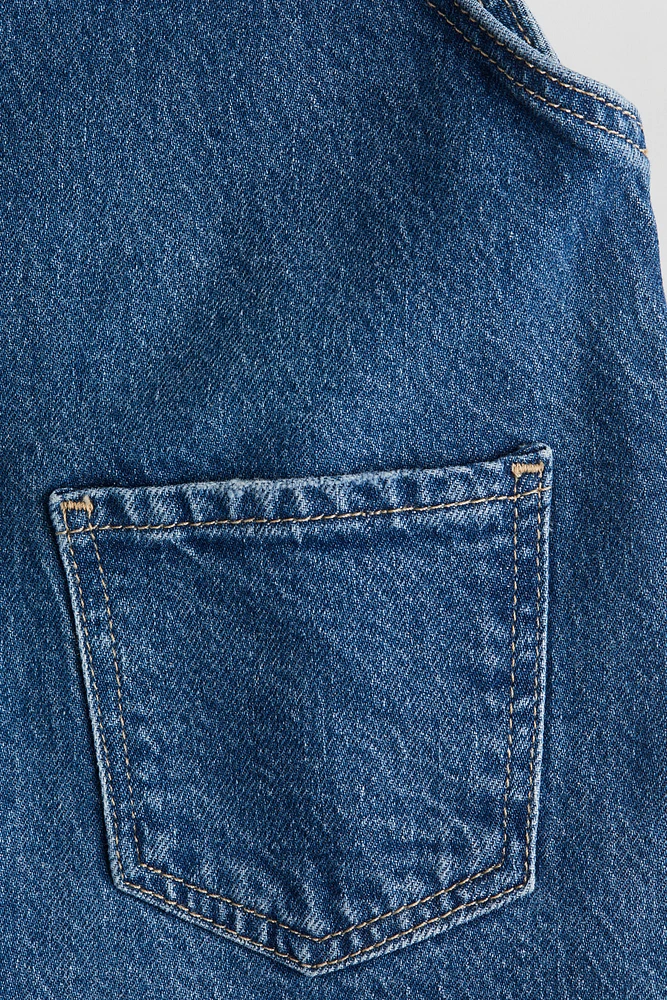 Denim Overall Dress