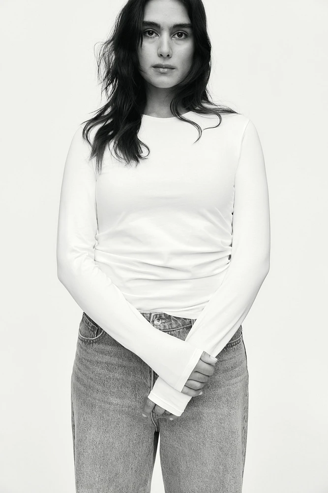 Fitted Cotton Top