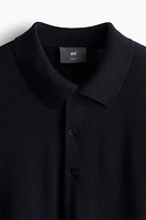 Slim Fit Wool Polo Shirt