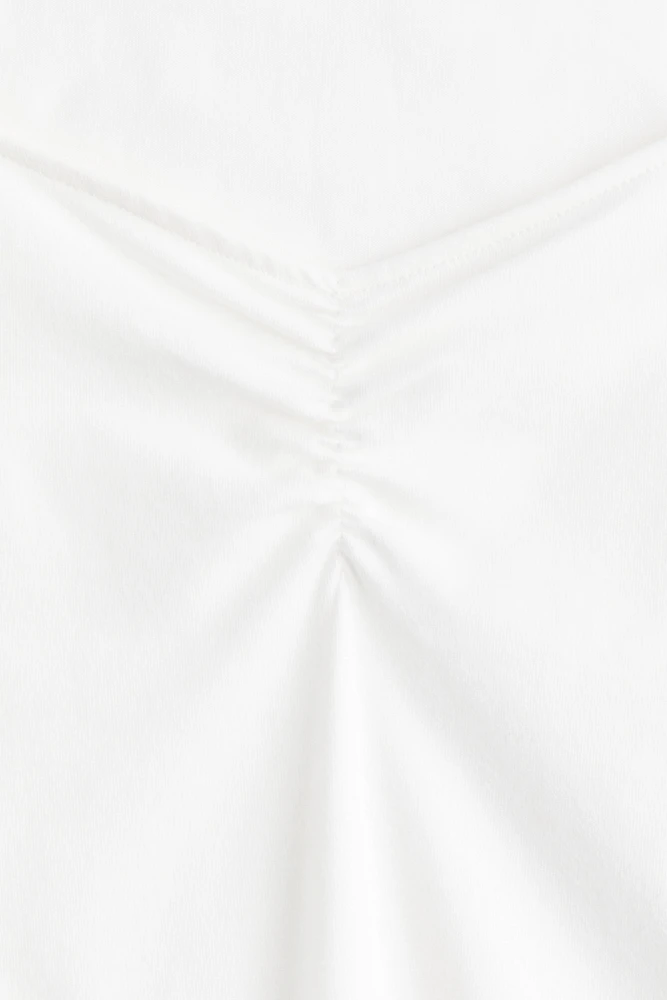 Sweetheart-Neckline Top