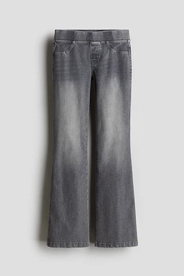 Flared Jersey Pants
