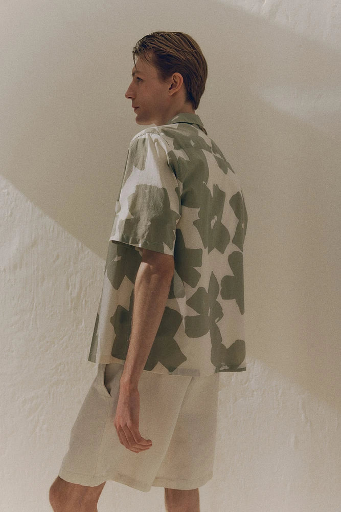 Regular-Fit Cotton Resort Shirt