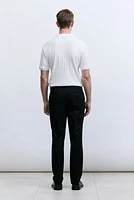 Slim-Fit Suit Pants