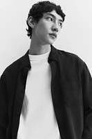 Loose-Fit Button-Down Shirt