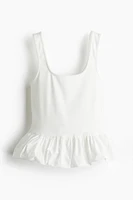 Camisole à effet bouffant
