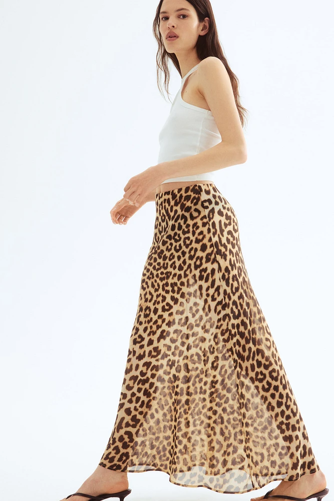 Chiffon Maxi Skirt