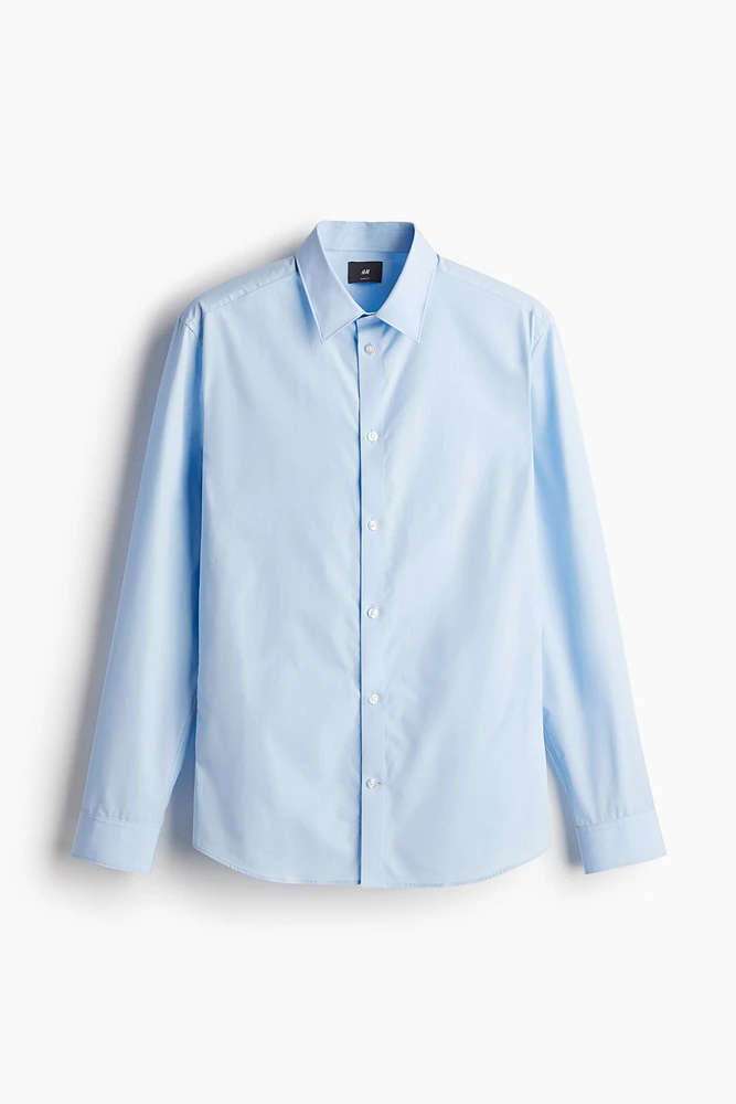 Slim Fit Pima Cotton Shirt