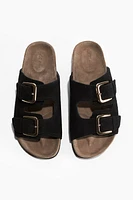 Suede Sandals