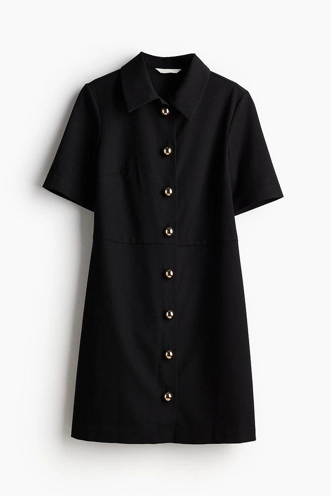 Twill Shirt Dress