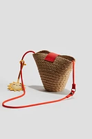 Straw Crossbody Bag