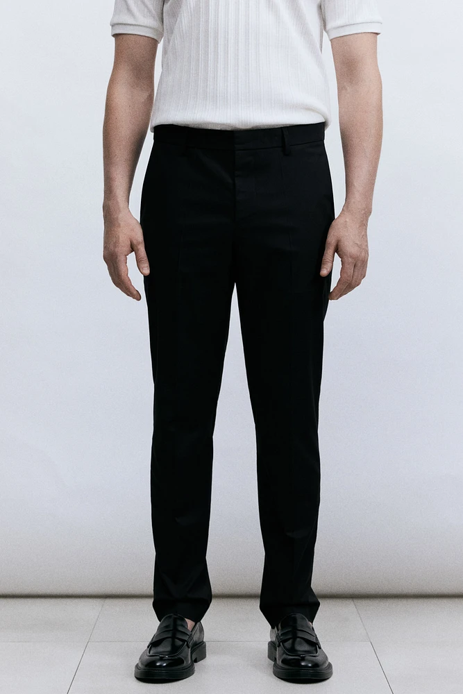 Slim-Fit Suit Pants