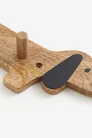 Wooden Wall-mounted Rack