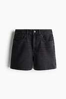 High Denim Shorts