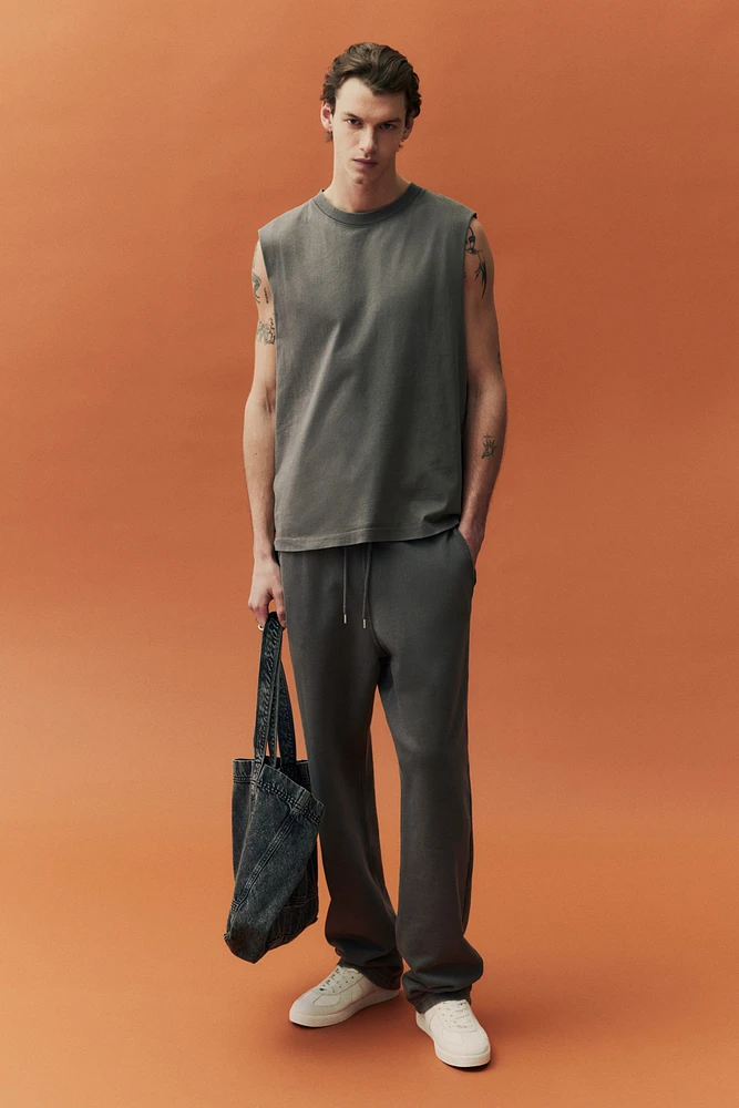 Regular-Fit Washed Tank Top