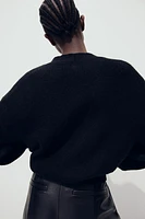 Rib-Knit Cardigan