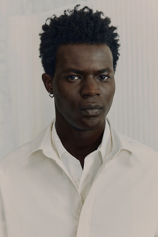 Jacquard-Weave Shirt