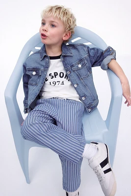 Cotton Poplin Pants