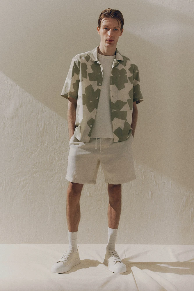 Regular-Fit Cotton Resort Shirt