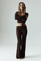 Soft-Touch Flared Pants