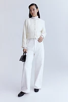 Bouclé-Weave Jacket