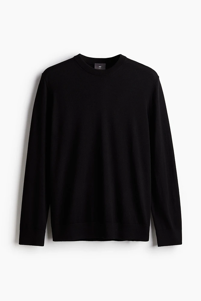 Slim Fit Wool Sweater