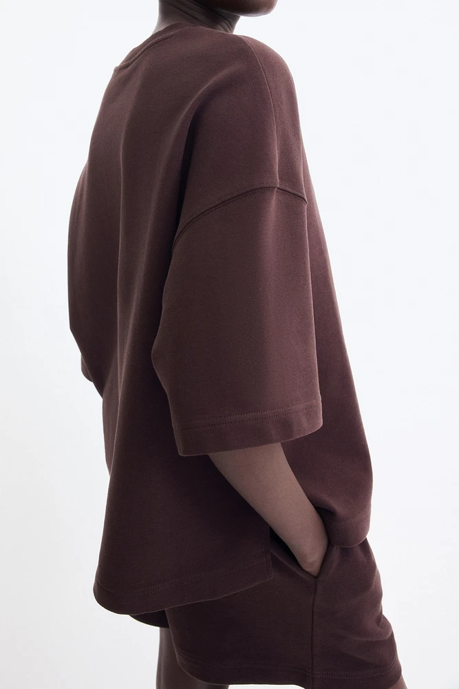 Short-Sleeved Sweatshirt