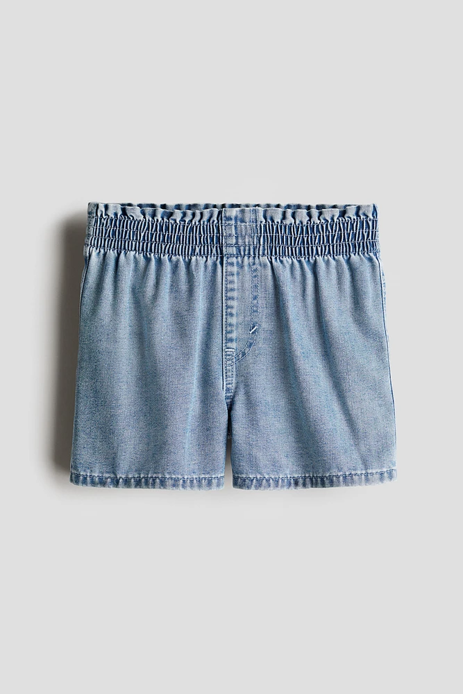 Short en denim Coupe Flottante
