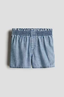 Short en denim Coupe Flottante