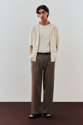 Regular-Fit Suit Pants