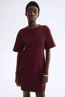 Defined-Waist T-Shirt Dress