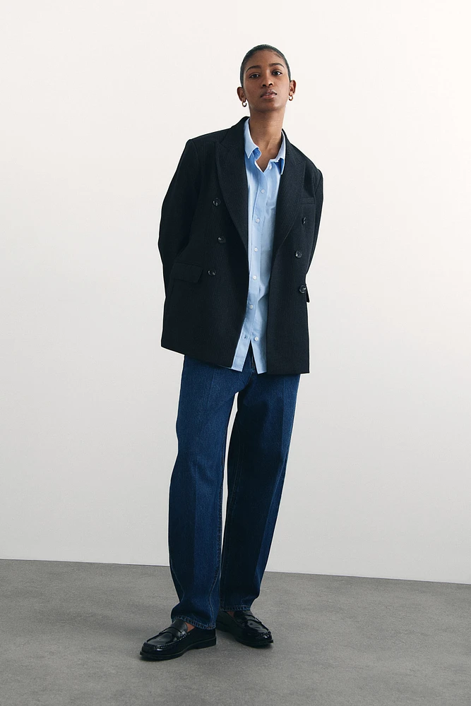 Loose-fit cotton shirt