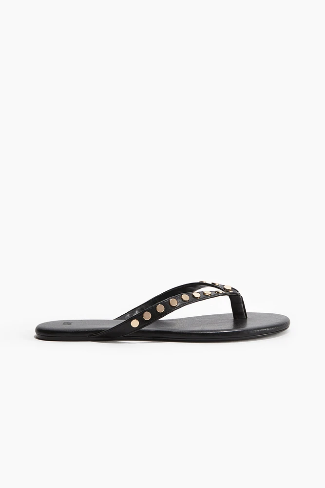 Studded Flip-Flops
