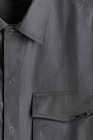 Loose-Fit Short-Sleeved Utility Shirt