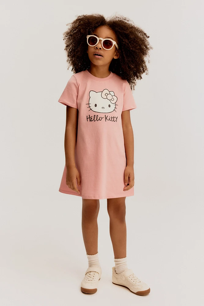 Printed Cotton Dress