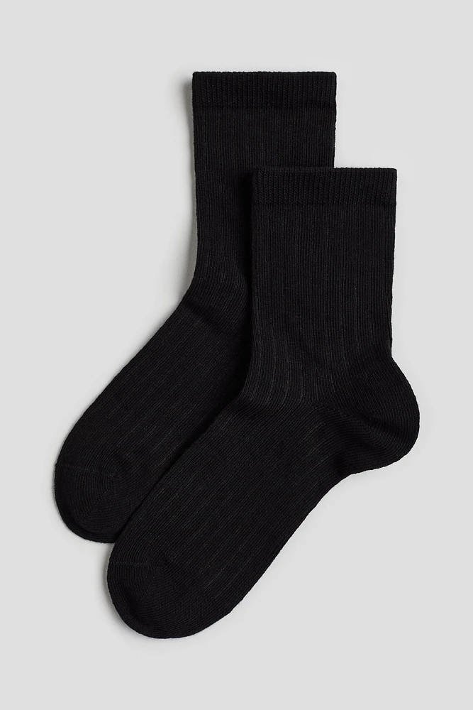 Lot de 5 paires chaussettes scolaires