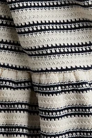 Textured-Knit Peplum Tank Top